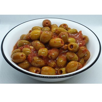 זיתים מבושלים בנוסח מרוקאי